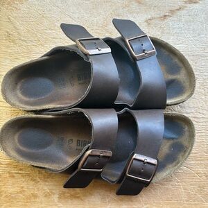 Birkenstock Brown Leather Sandals
